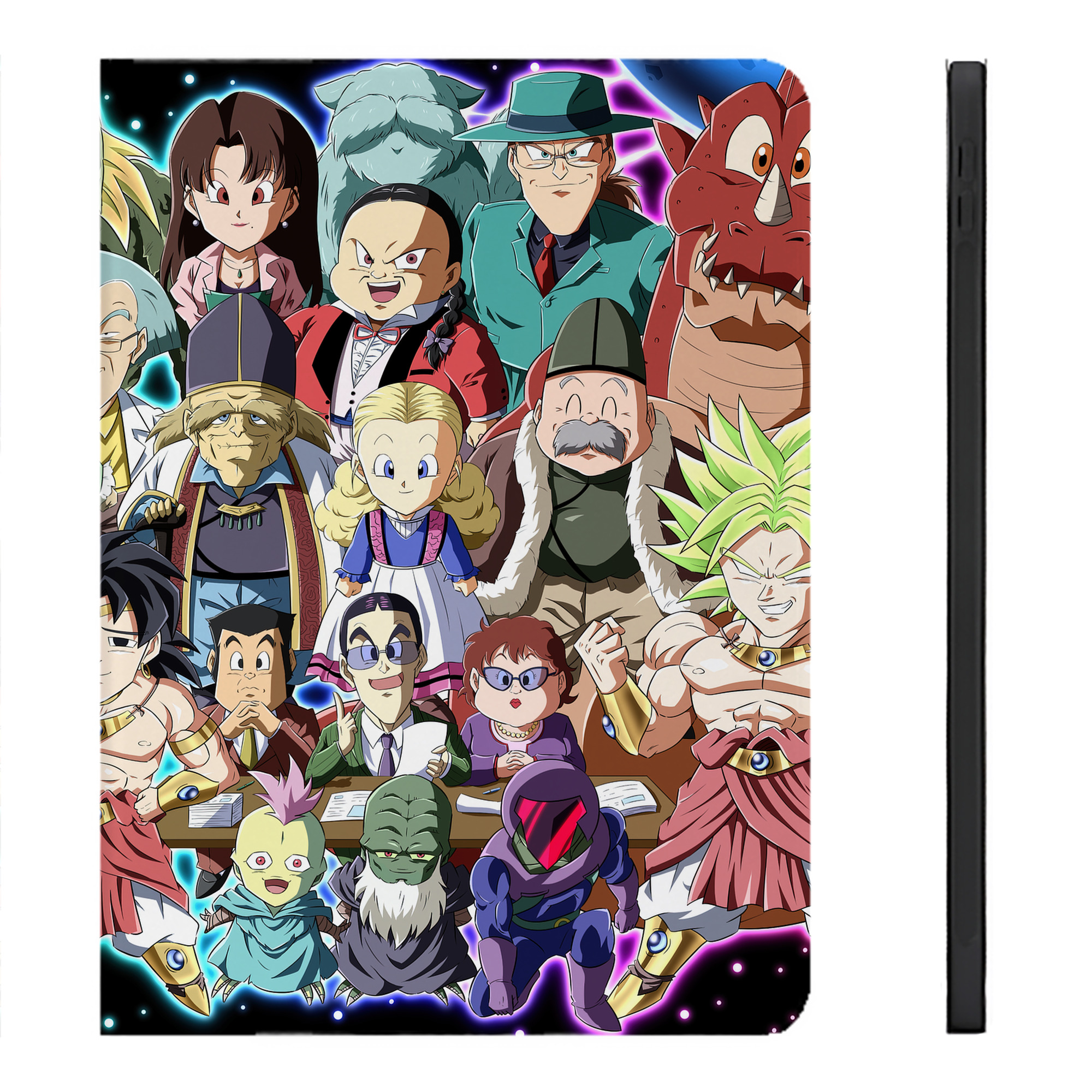 （画像用） ドラゴンボール DRAGON BALL IPadケース ペンホルダー付き ブックスタイルデザイン